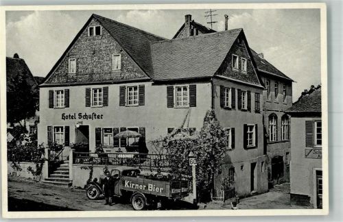 Rhaunen Hotel Schuster Kirner Bierlieferung