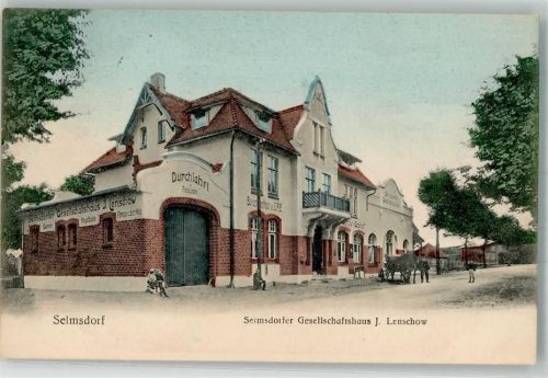 Selmsdorf 1912 Semssdorfer Gesellschaftshaus