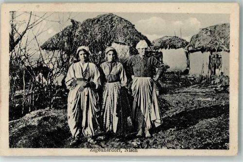 Nis 1917 Frauen im Dorf