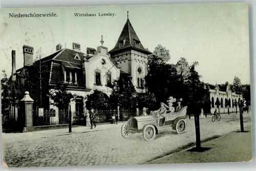 Niederschöneweide 1911 Gasthaus Loreley