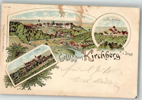 Kirchberg 1898 Schloß Hornberg