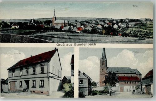 Bundenbach Schule Kirche St. Nikolaus