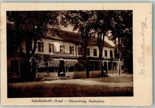 Ahrensburg Hotel Schadendorff Marktplatz