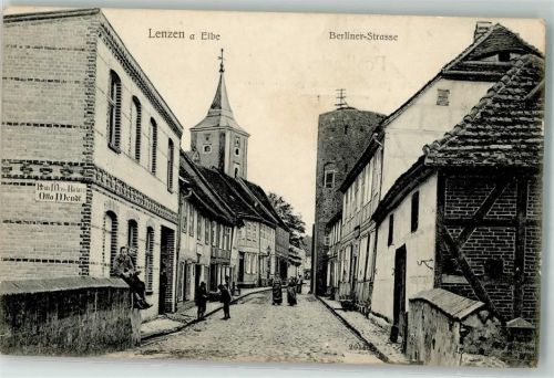 Lenzen 1910 Berliner-Straße
