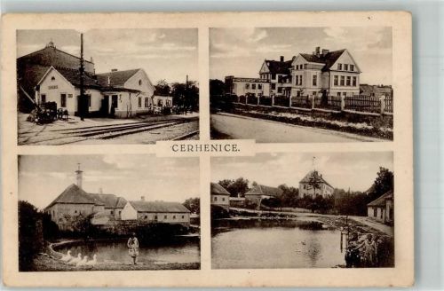 Kolin 1944 Bahnhof Cerhenice