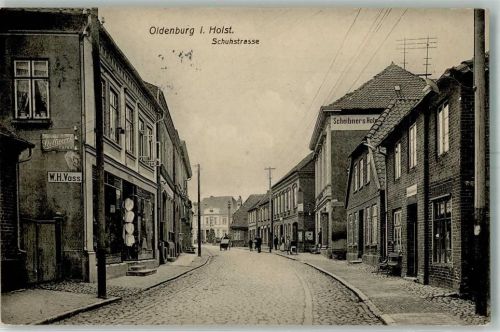 Oldenburg 1909 Schuhstraße