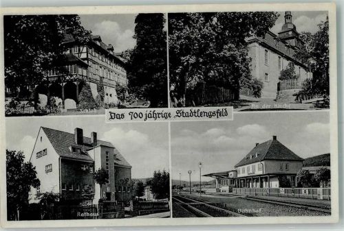 Stadtlengsfeld Schloß Rathaus Bahnhof An der Kirche
