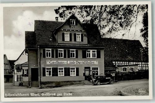 Wart Posthilfstelle-Stempel Gasthaus zur Linde