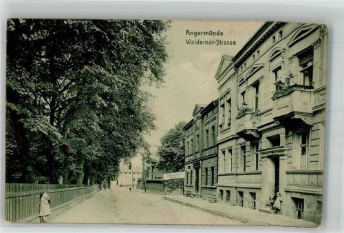 16278 O1320 Angermünde 1919 - Waldemar-Strasse