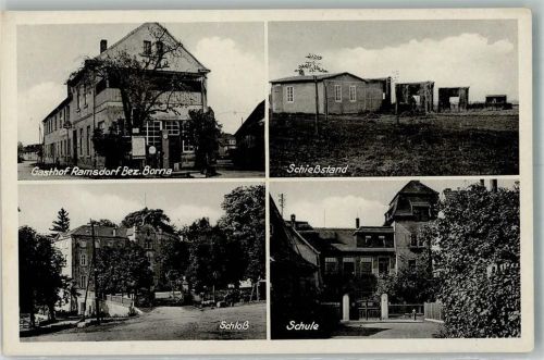 Ramsdorf Gasthaus Ramsdorf Schießstand Schloß Schule
