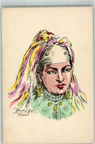 Tetuan sign. Amelia R.E. Frauentracht