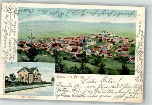 Peiting 1903 Kgl. Forstamt