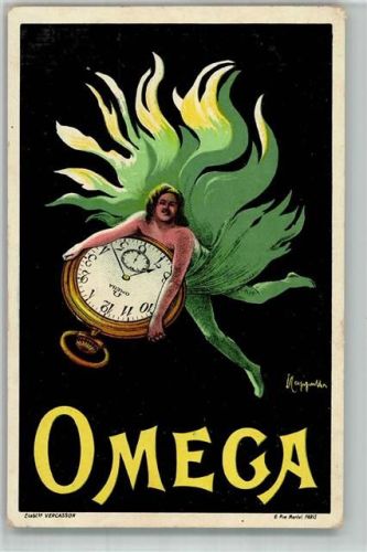 Cappiello Leonetto Werbung Omega