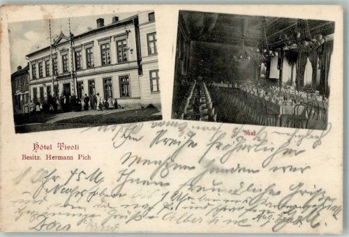 Bad Oldesloe Hotel Tivoli Saal Ort lt. Stempel