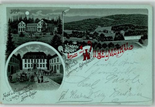 Wilhelmsthal Hotel-Gasthaus zum Auerhahn Schloß Mondschein