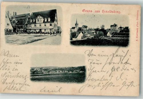Heroldsberg 1899 Brauerei u. Gasthaus zum Bären