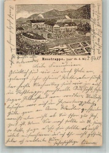 Thale 1889 Rosstrappe Privatganzsache