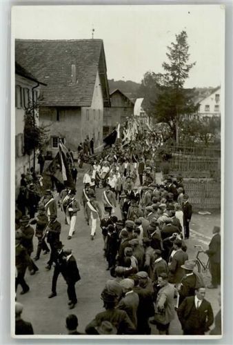 Obergünzburg Festumzug Ort handschriftlich