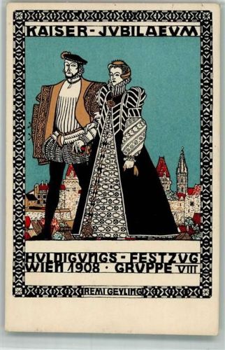 WW 165 Geyling Remigius 1908 Kaiser Jubiläum
