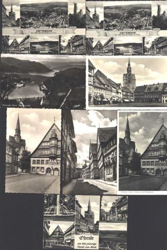 Osterode Lot mit 9 div AK