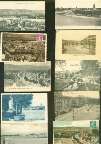 Valence Lot mit 75 AK ca. 1900-1945 aus Lagerräumung