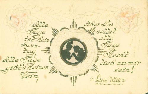 Poesie Ritz Karte