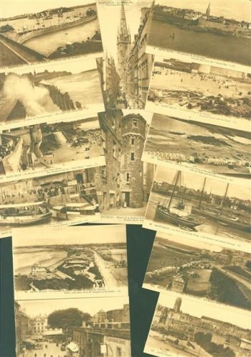 Saint-Malo Lot mit 20 AK