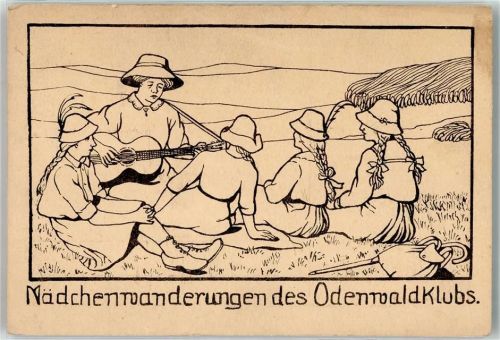 Mädchenwanderungen des Odenwaldklubs