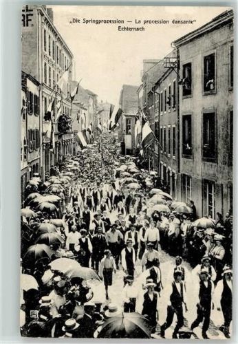 Echternach 1914 - die Springprozession