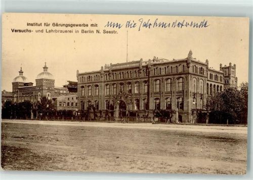 Wedding Institut f. Gärungsgewerbe mit Versuchs- u. Lehrbrauerei