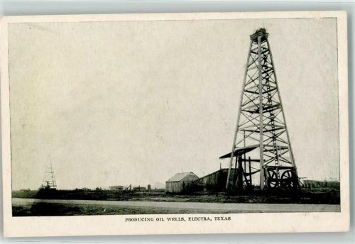 Producing Oil Wells, Electra Texas