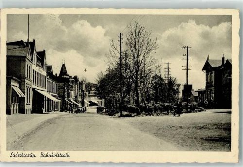 Süderbrarup Bahnhofstraße Oldtimer