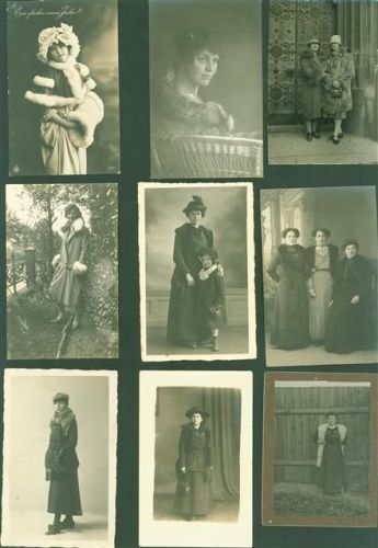 Lot mit 7 AK und 2 Fotos