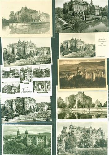 74632 W7113 Neuenstein , Württ Lot mit 22 AK Schloss Originale aus dem Archiv des Metzverlages einige mehrfach
