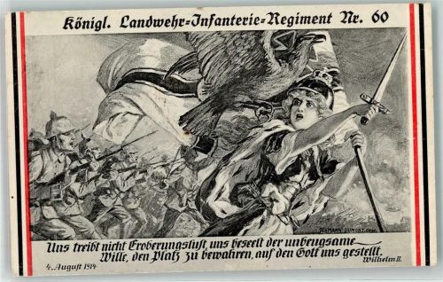 1916 Königl. Landwehr Infanterie Regiment Nr. 60