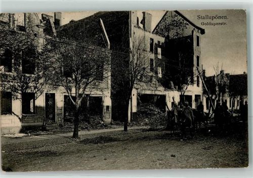 Ebenrode 1915 Goldaperstraße