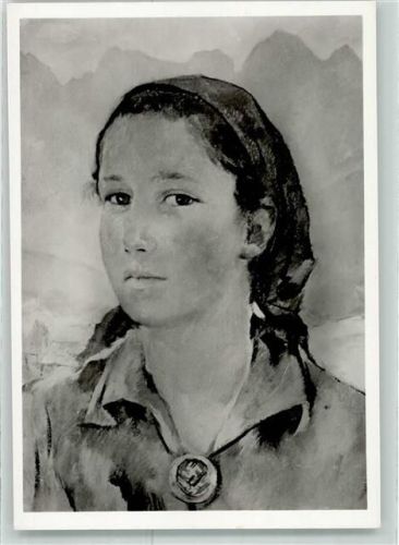 Prag Arbeitsmaid Lutz Anton Kunstschau 1944 Nr 1002