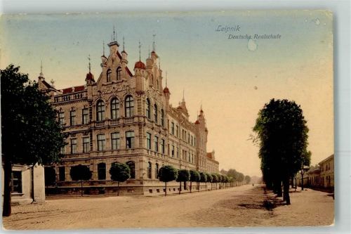 Lipnik nad Becvou 1911 Deutsche Realschule