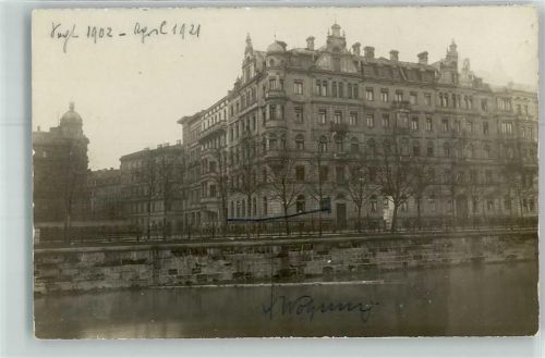 1902 - 1921 Wohnhaus Litfaßsäule