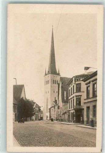 Tallinn Ort handschriftlich keine Ansichtskarte