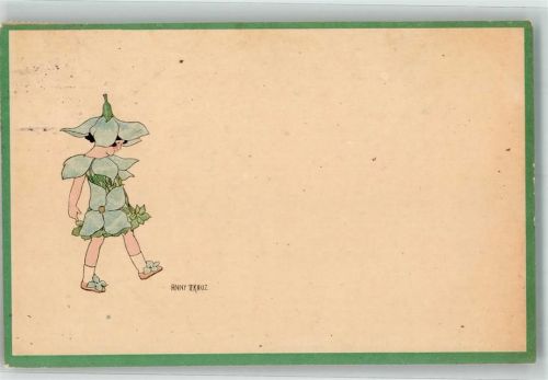 Kind Blüten vermenschlicht Kilophot Serie 7 Tekauz, A. 1921