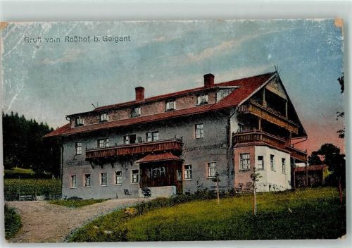 Geigant Walderholungsheim Roßhof