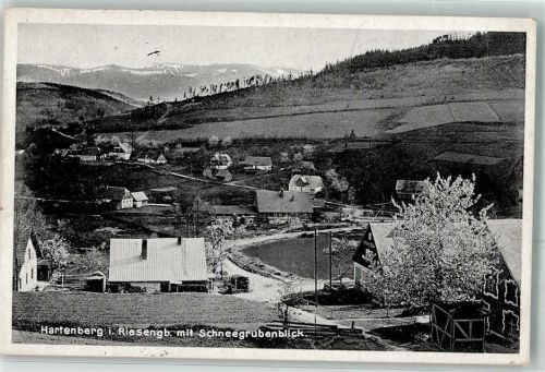 Petersdorf Piechowice - Hartenberg i. Riesengebirge m. Schneegrubenblick
