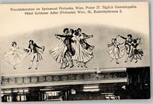 1030 Wien 3. Bezirk, Landstraße Foto AK Gasthaus Prohaska Prater 37 Wandbild