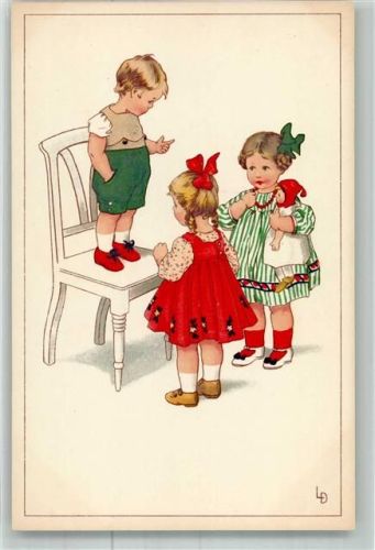 Kinderspiele Puppen Meissner u. Buch Serie 2299