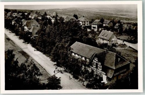 Gerlingen Fliegeraufnahme Waldrestaurant Gasthaus Cafe Schillerhöhe Max Dümke