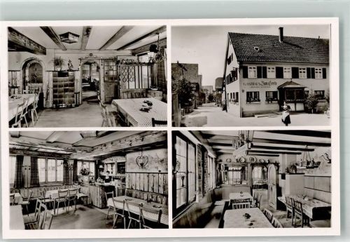 Strümpfelbach Gasthaus zum Gretle Gastraum Kachelofen