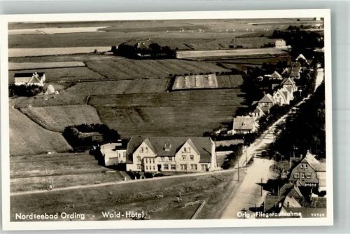 Sankt Peter-Ording Fliegeraufnahme Wald- Hotel