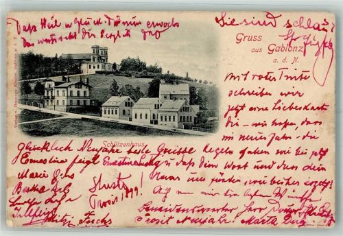 Jablonec n. Nisou 1898 Schützenhaus