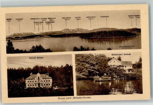 Laufen Schloss Abtsee Gasthaus Seebad